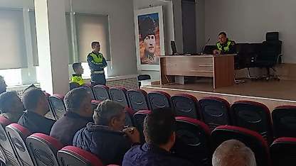 Beyşehir'de öğrenci servislerine güvenlik eğitimi verildi!