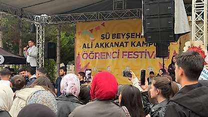 Beyşehir'de üniversitelilere festival sürprizi!
