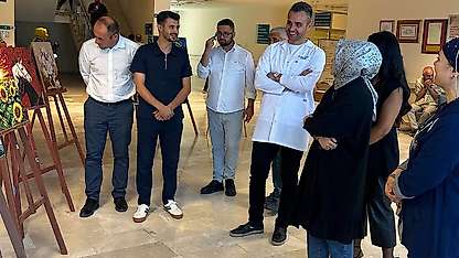 Beyşehir Devlet Hastanesi'nde duygulandıran sergi