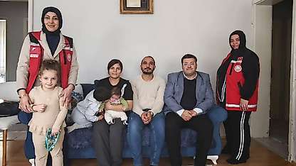 Gaziler ve şehit ailelerine anlamlı ziyaret