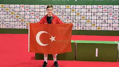 Karatay'ın guru Şahin, Kazakistan'dan bronz madalya ile döndü