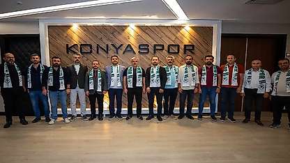Konyaspor'a destek ziyareti