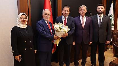 Müftü Taş'tan Başkan Kılca'ya ziyaret