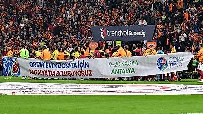 Süper Lig'e 'COP31' damgası