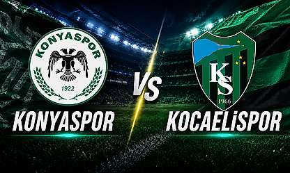 Konyaspor - Kocaelispor maçı özeti