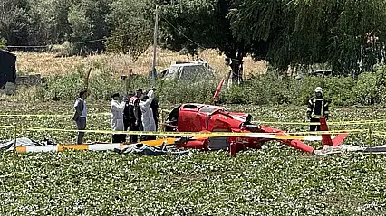 Ankara'da düşen helikopterden acı haber! Pilotlardan biri yaşamını yitirdi