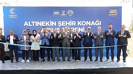 Başkan Altay Altınekin Şehir Konağı'nın açılışını yaptı