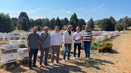 Beyşehir'de arıcılara destek ziyareti