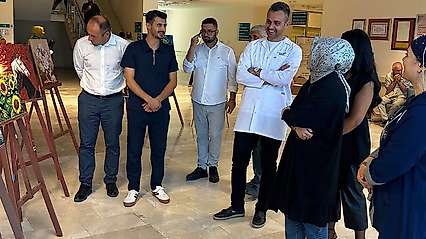 Beyşehir Devlet Hastanesi'nde duygulandıran sergi