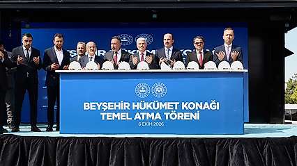 Beyşehir Hükümet Konağı'nın temeli atıldı
