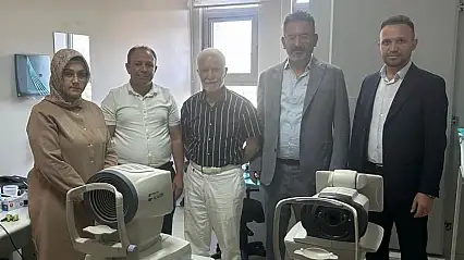 Bozkır sağlığına hayırsever desteği
