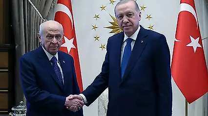 Cumhurbaşkanı Erdoğan, saat 14.00'te MHP lideri Bahçeli'yi kabul edecek