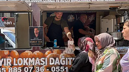 Dizideki Eşref Tek karakteri için lokma döktürdüler