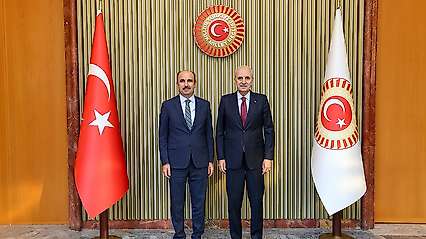 Dünya Belediyeler Birliği Başkanı Altay, mecliste ağırlandı