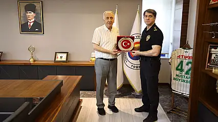 Emniyet Müdürü Koç'tan KSO'ya ziyaret