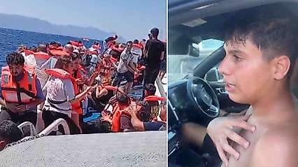 Girne açıklarında can pazarı: 'Üzerimize kapıları kilitlediler'