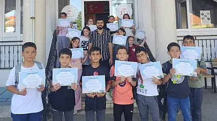 Güneysınırlı Kur'an bülbülleri mezun oldu