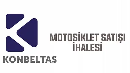 KONBELTAŞ'tan motosiklet satışı ihalesi