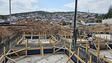 Konya Bozkır'da geleceğin temelleri atıldı: Kuran kursu inşaatı başladı