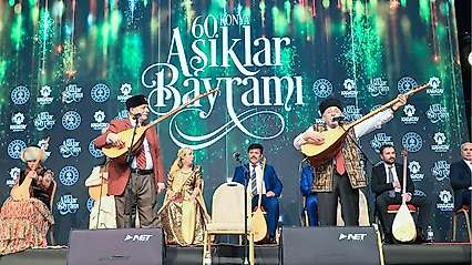 Konya'da aşıkların sözleri, sazla yankılanıyor