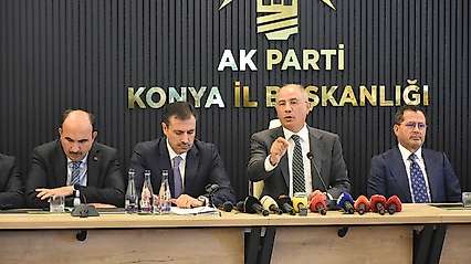 Konya'da Efkan Ala'dan dikkat çeken açıklamalar