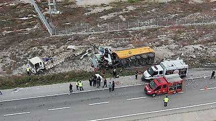 Konya'da feci kaza: 1 ölü, 1 yaralı