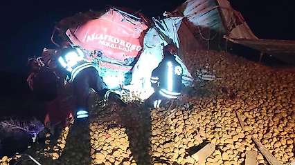 Konya'da gece yarısı feci çarpışma: 1 ölü, 1 yaralı