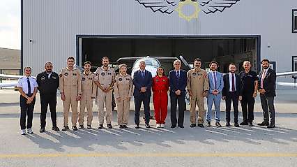 Konya'da geleceğin pilotlarına üst düzey ziyaret