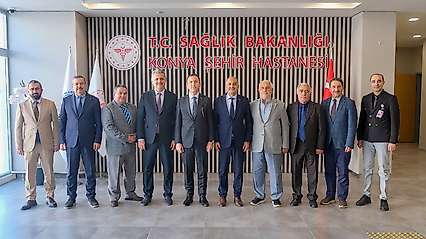 Konya'da Vali Yardımcısından sağlık tesislerine ziyaret
