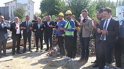 Konya'da yeni cami için ilk harç atıldı