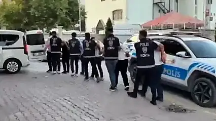 Konya'daki kar maskeli soyguncular yakalandı
