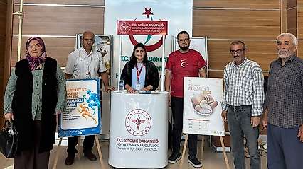 Konya Karapınar'da Halk Sağlığı Haftası: Tarım işçilerine sağlık hizmeti