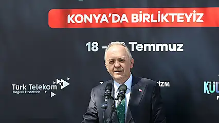 Konya Kültür Yolu Festivali coşkuyla kapılarını açtı