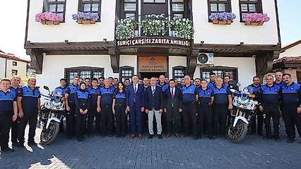 Konya'nın huzur bekçileri Meram'da unutulmadı