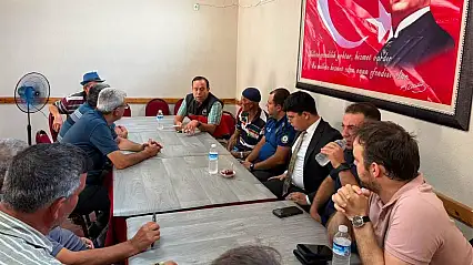 Konya'nın ilçelerinde çiftçiler bilgilendiriliyor