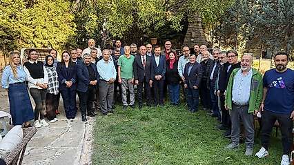 Konyalı gazeteciler Fatma Sultan Konağı'nda buluştu