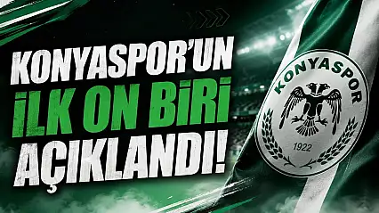 Konyaspor'un Rizespor karşısındaki 11'i belli oldu