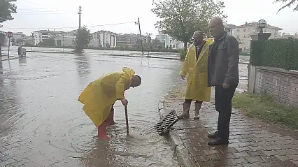 Kulu'da belediye ve KOSKİ ekipleri iş başında