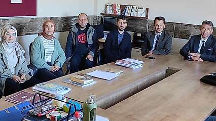 Müdür Konuk öğrenci ve öğretmenlerle buluştu