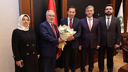 Müftü Taş'tan Başkan Kılca'ya ziyaret