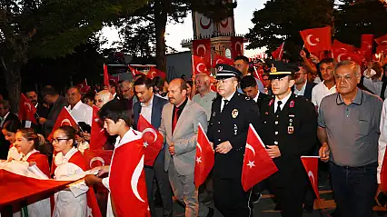 Sarayönü demokrasi nöbetindeydi