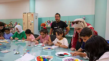 Selçuklu'dan Filistinli ailelere kucak açan akademi