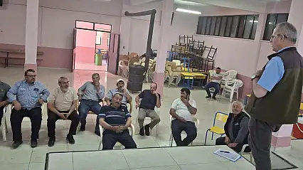 Tarımın başkentinde çiftçiler bilgilendiriliyor