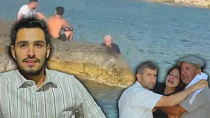 Zıpkınla balık avlamak istedi, kayalıklar sonu oldu!