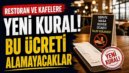 Bakanlık duyurdu: Artık bu ücret yasal değil!