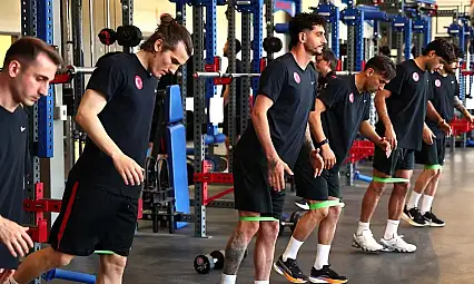 A Milli Takım rejenerasyon çalışması yaptı