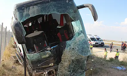 Aksaray'daki feci otobüs kazasından acı haber: Ağır yaralılar Konya'da