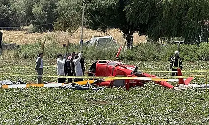 Ankara'da düşen helikopterden acı haber! Pilotlardan biri yaşamını yitirdi