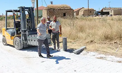 Başkan Günaltay çalışmaları yerinde inceledi