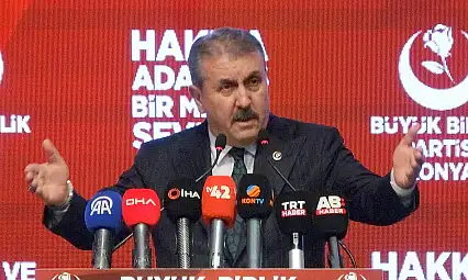 Destici, Konya'da konuştu: Ailemize saldırıyorlar